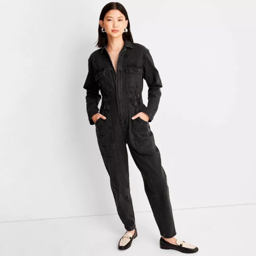 Universal Thread Long Sleeve Utility Jumpsuit